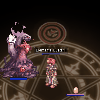 Анимация навыка «Уничтожитель стихий»