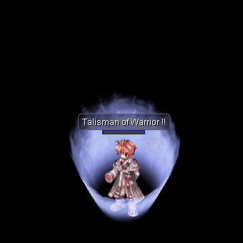 Анимация навыка «Талисман воина»