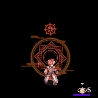 Анимация навыка «Взрыв на закате»