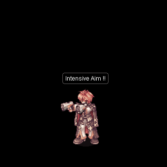 Анимация навыка интенсивного прицеливания