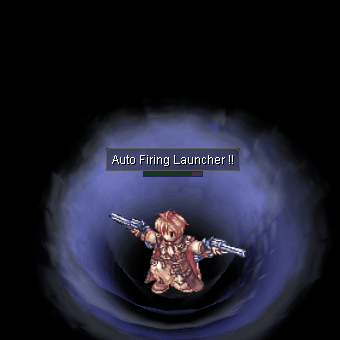 Анимация навыка «Автострельба»