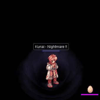 Анимация навыка «Кунай - Кошмар»