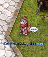 Торговец креветками «Кошачья лапка»