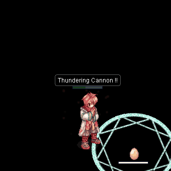 Анимация навыка «Громовая пушка»