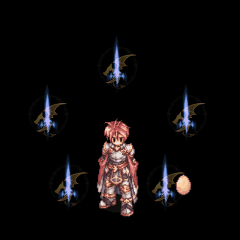 4-й навык Рыцаря Дракона: Знак Оружия Слуги