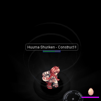 Анимация навыка «Хуума Сюрикен — Конструкт»