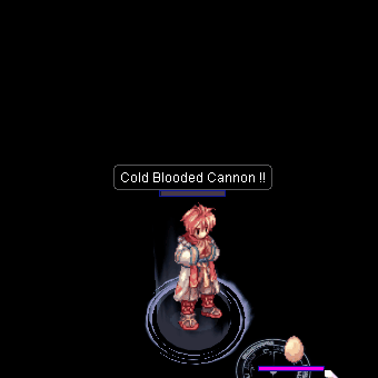 Анимация навыка «Хладнокровная пушка»