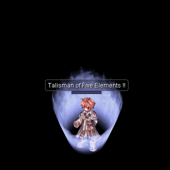 Анимация навыка «Талисман Пяти Стихий»