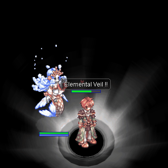 Анимация навыка «Вуаль стихии»