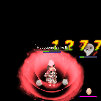 Анимация навыка «Удар Хогогонга»